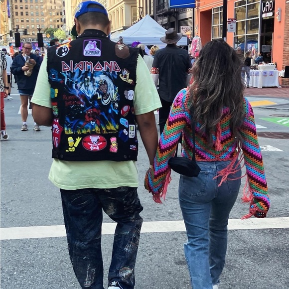 Custom battle vest skateboarding themed - Picture 4 of 4